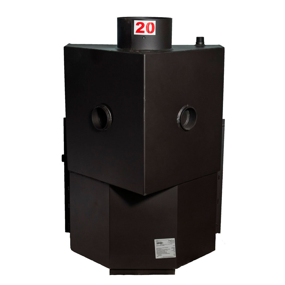 Teplovodná krbová vložka Prity AC W20, liatinový, 25kw | Krby na drevo | Krby |