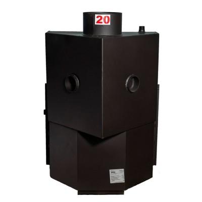 Teplovodná krbová vložka Prity AC W20, liatinový, 25kw - Liatinové krbové vložky