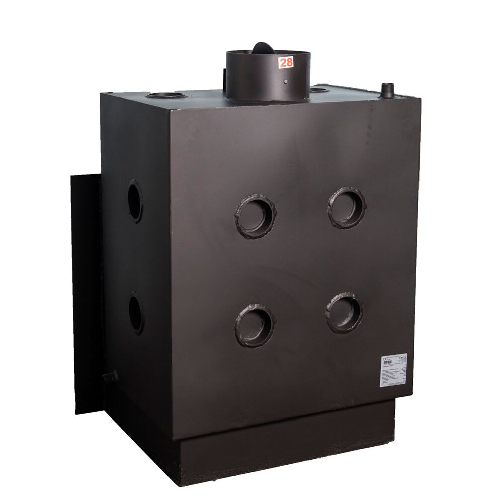 Teplovodná krbová vložka  Prity G W28, 33.2kw | Krby na drevo | Krby |