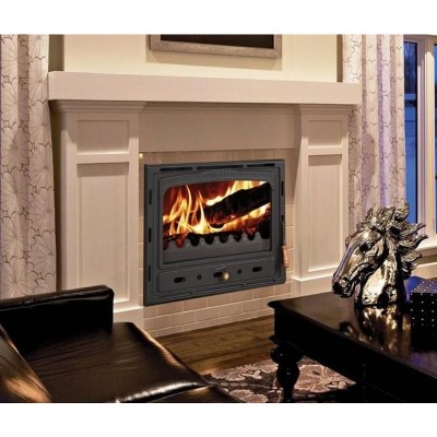 Teplovodná krbová vložka Prity C W28, liatinový, 33.2kw - Liatinové krbové vložky