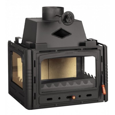 Krbova vlozka Prity 3C, liatinový, 16kW - Liatinové krbové vložky
