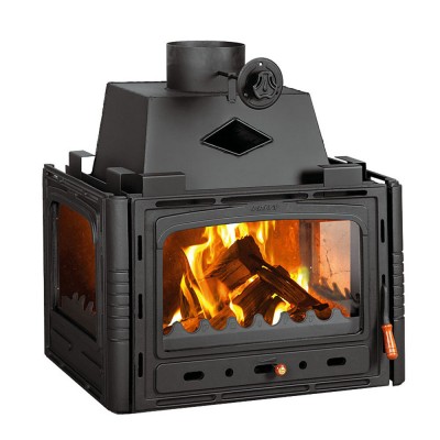 Krbova vlozka Prity 3C, liatinový, 16kW - Liatinové krbové vložky