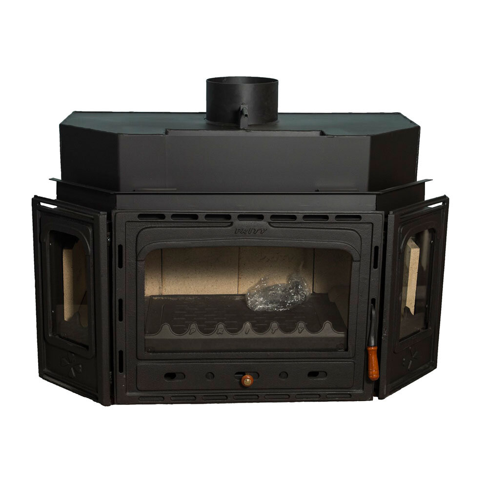 Krbova vlozka Prity TC, liatinový, 16kW | Krby na drevo | Krby |