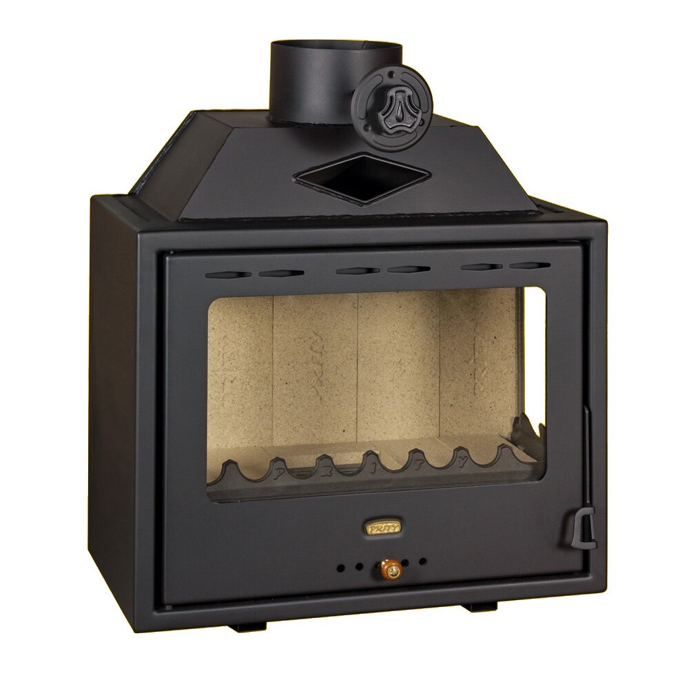 Krbova vlozka Prity PS2, Pravý, 10.3kW | Teplovzdušné krby | Krby na drevo |