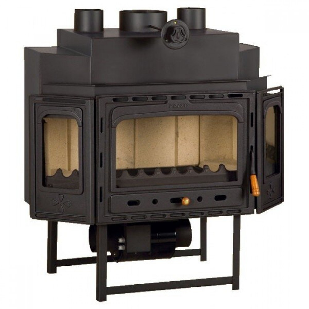 Krbova vlozka Prity TCF, liatinový, 18.5kW | Krby na drevo | Krby |