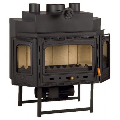 Krbova vlozka Prity TCF, liatinový, 18.5kW - Liatinové krbové vložky
