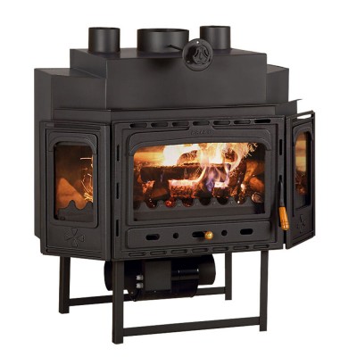 Krbova vlozka Prity TCF, liatinový, 18.5kW - Liatinové krbové vložky