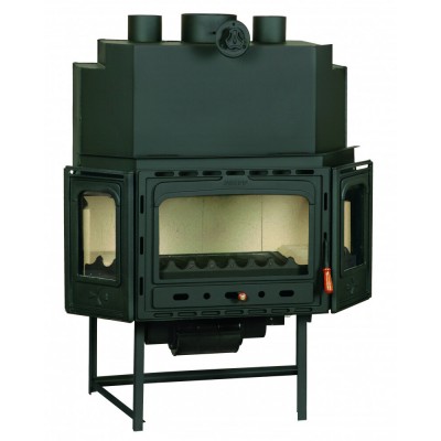 Krbova vlozka Prity TC2F, liatinový, 18.5kW - Liatinové krbové vložky