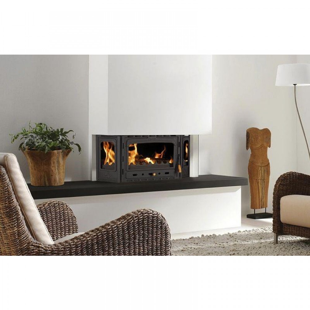 Krbova vlozka Prity TC2F, liatinový, 18.5kW | Krby na drevo | Krby |