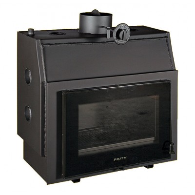 Teplovodná krbová vložka Prity P W18 TV, 23.5kw - Moderne krby na drevo