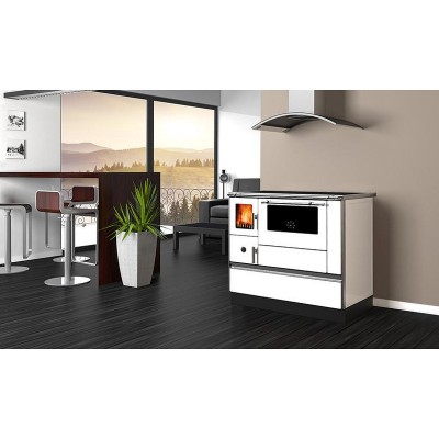 Sporák na drevo Alfa Plam Dominant 90H Biela, 6.5kW - Porovnanie produktov