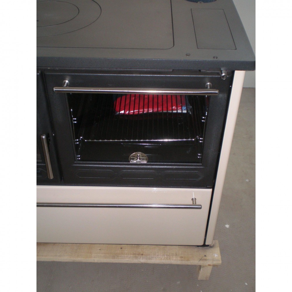 Sporák na drevo Plamen 850 Glas N, 8kW | Krbové kachle s rúrou | Krbové kachle |