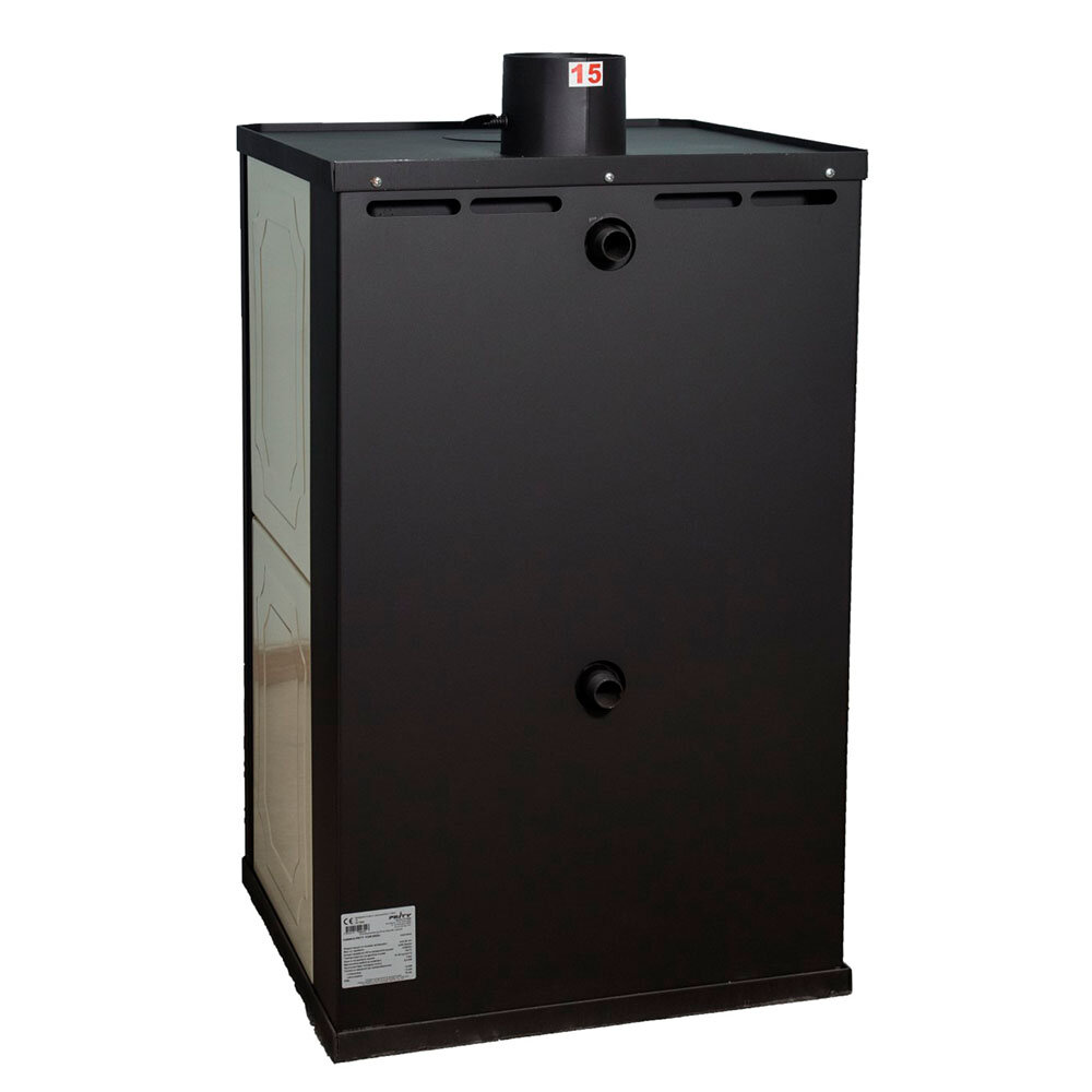 Krbové kachle s teplovodným výmenníkom s rúrou Prity FG W15, 19.8kW | Kachle na drevo / Piecky na drevo | Krbové kachle |
