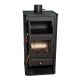 Kachle / Piecka na drevo s rúrou Prity FM 12,1kW, Log | Kachle na drevo / Piecky na drevo | Krbové kachle |