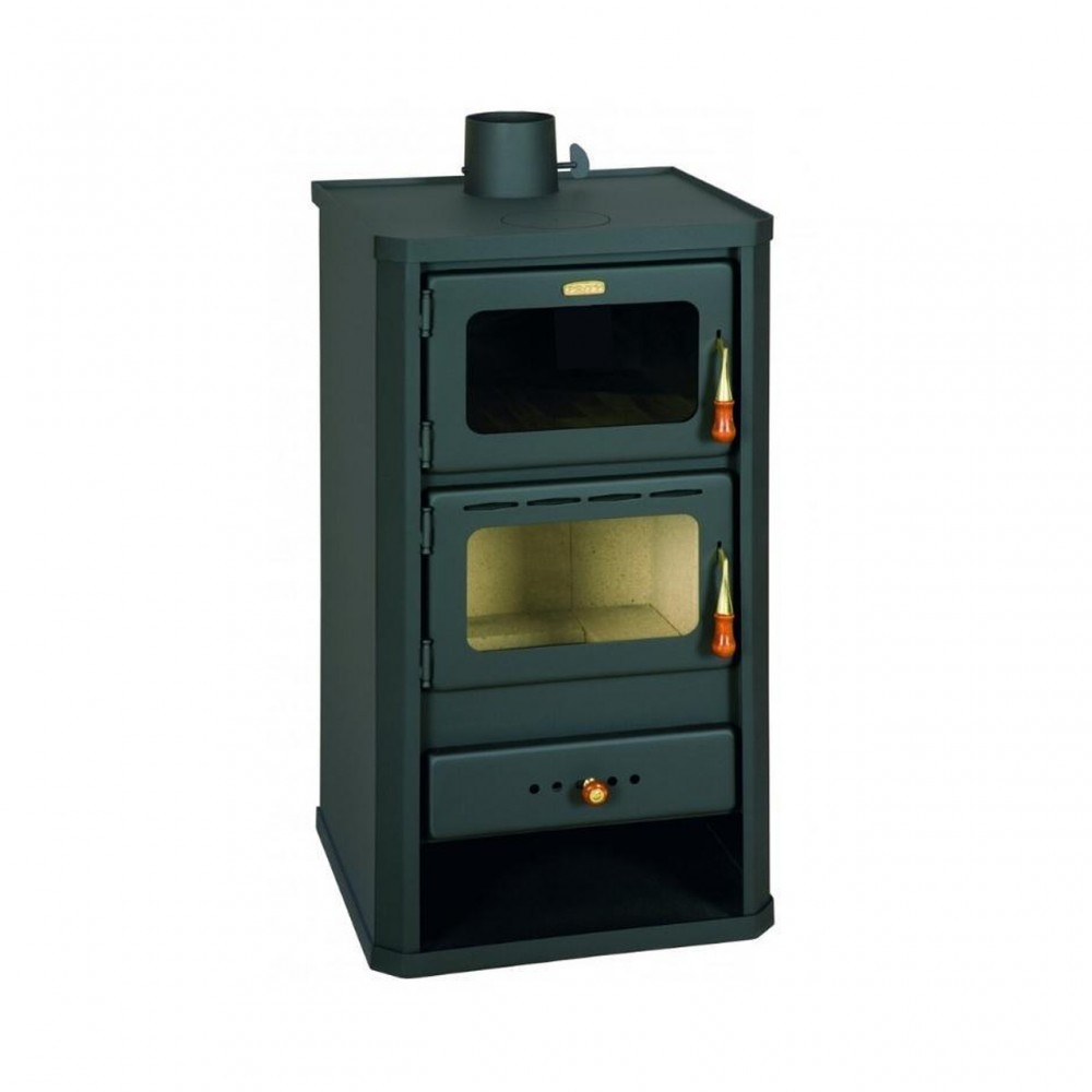Kachle / Piecka na drevo s rúrou Prity FM 12,1kW, Log | Kachle na drevo / Piecky na drevo | Krbové kachle |