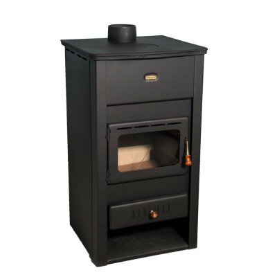 Kachle / Piecka na drevo Prity K2 CP s liatinovou doskou, 10,4kW, Log - Kachle na drevo / Piecky na drevo