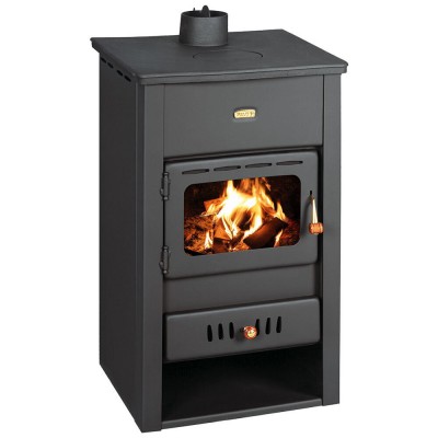 Kachle / Piecka na drevo Prity K2 CP s liatinovou doskou, 10,4kW, Log - Kachle na drevo / Piecky na drevo