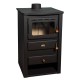 Kachle / Piecka na drevo Prity K22 CP s liatinovou doskou, 10.4kW | Kachle na drevo / Piecky na drevo | Krbové kachle |
