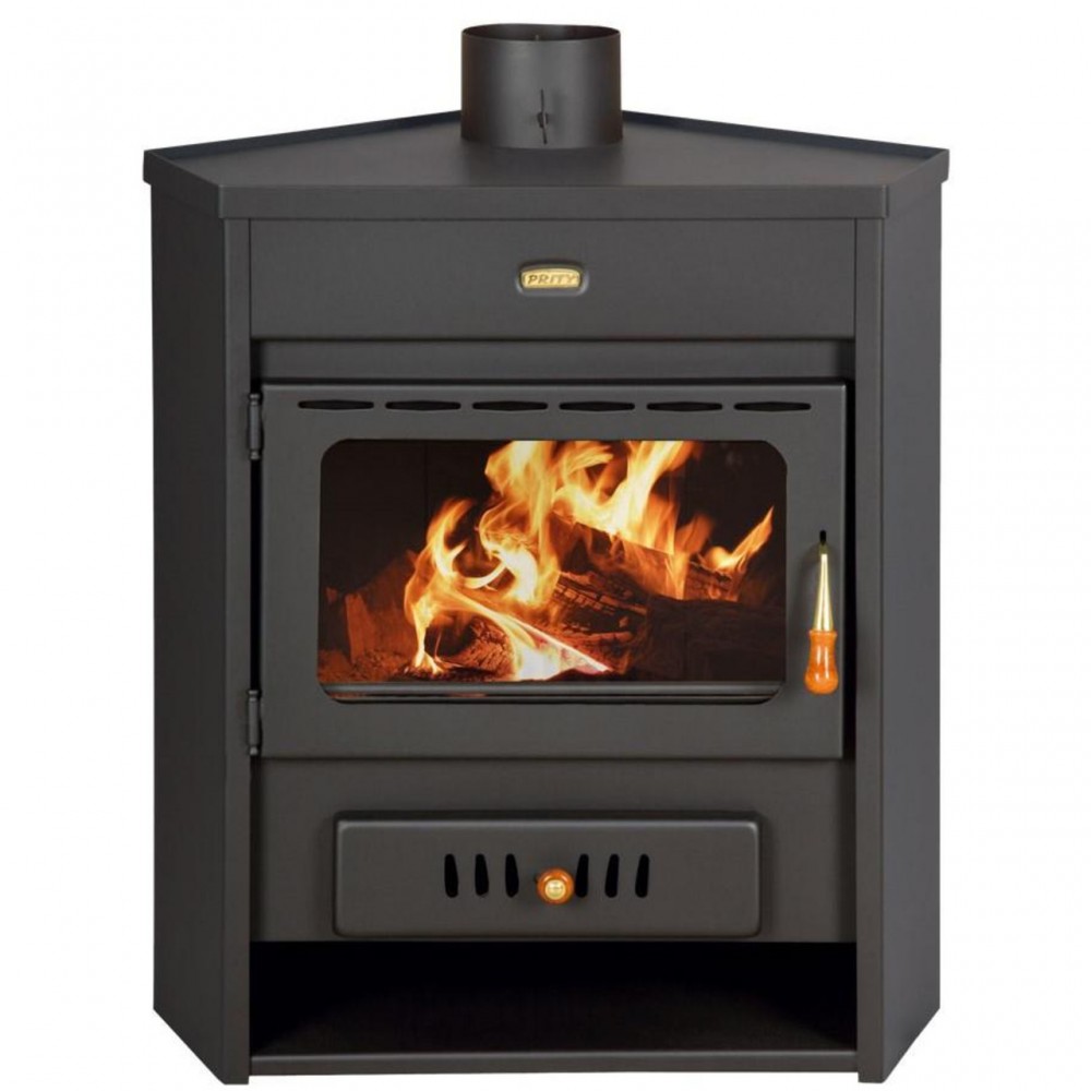 Krbové kachle s teplovodným výmenníkom Prity AM W12, 13.5kW | Kachle na drevo / Piecky na drevo | Krbové kachle |