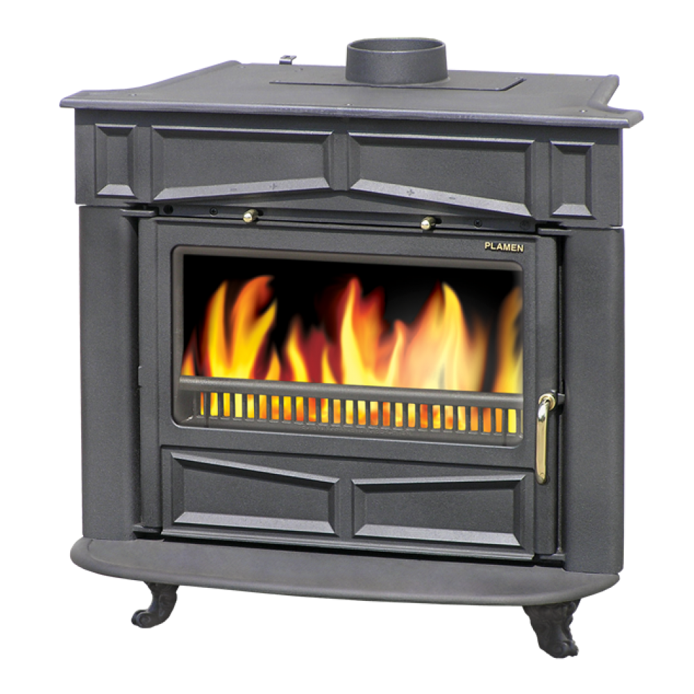 Krbové kachle Plamen Glas Franklin 11kW, Log | Kachle na drevo / Piecky na drevo | Krbové kachle |