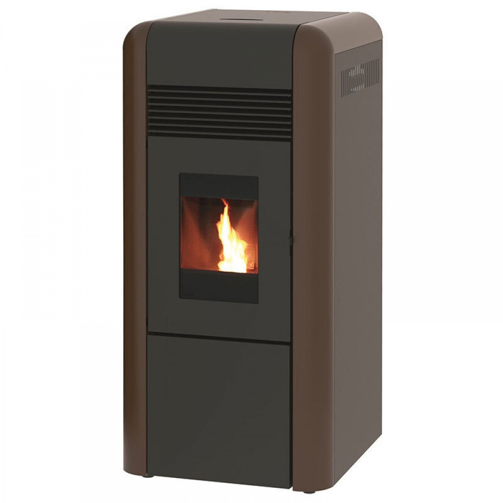 Teplovodné peletové kachle Alfa Plam Dino 27, Hnedá, 27 kW | Teplovodné peletové kachle | Peletové kachle / Pece na pelety |