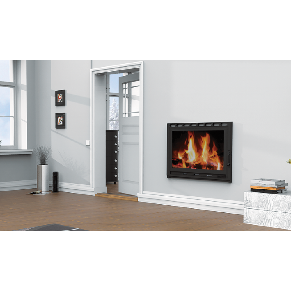 Krbova vlozka Alfa Plam FKU, liatinový, 11kW | Krby na drevo | Krby |