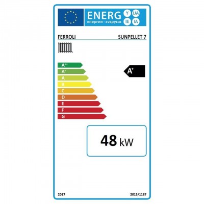 Kotol na pelety Ferroli SUN PELLET 7, 48 KW - Kotly na pelety (súpravy)