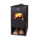 Kachle / Piecka na drevo Metalik Hit Cast Iron s liatinovou doskou, 8.6 kW | Kachle na drevo / Piecky na drevo | Krbové kachle |