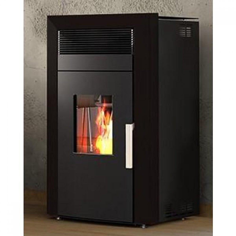 Teplovodné peletové kachle Alfa Plam Commo 12, Czarna, 12 kW | Teplovodné peletové kachle | Peletové kachle / Pece na pelety |
