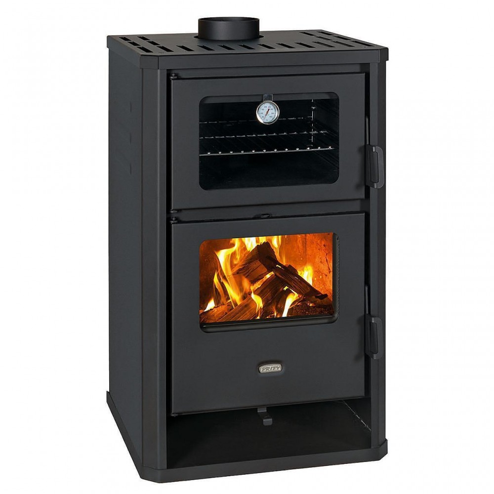Kachle / Piecka na drevo s rúrou Prity FG D, 14,2kW | Kachle na drevo / Piecky na drevo | Krbové kachle |