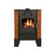 Kachle / Piecka na drevo Horvat Thetford TK9-3, Hnedá, 9 kW | Kachle na drevo / Piecky na drevo | Krbové kachle |