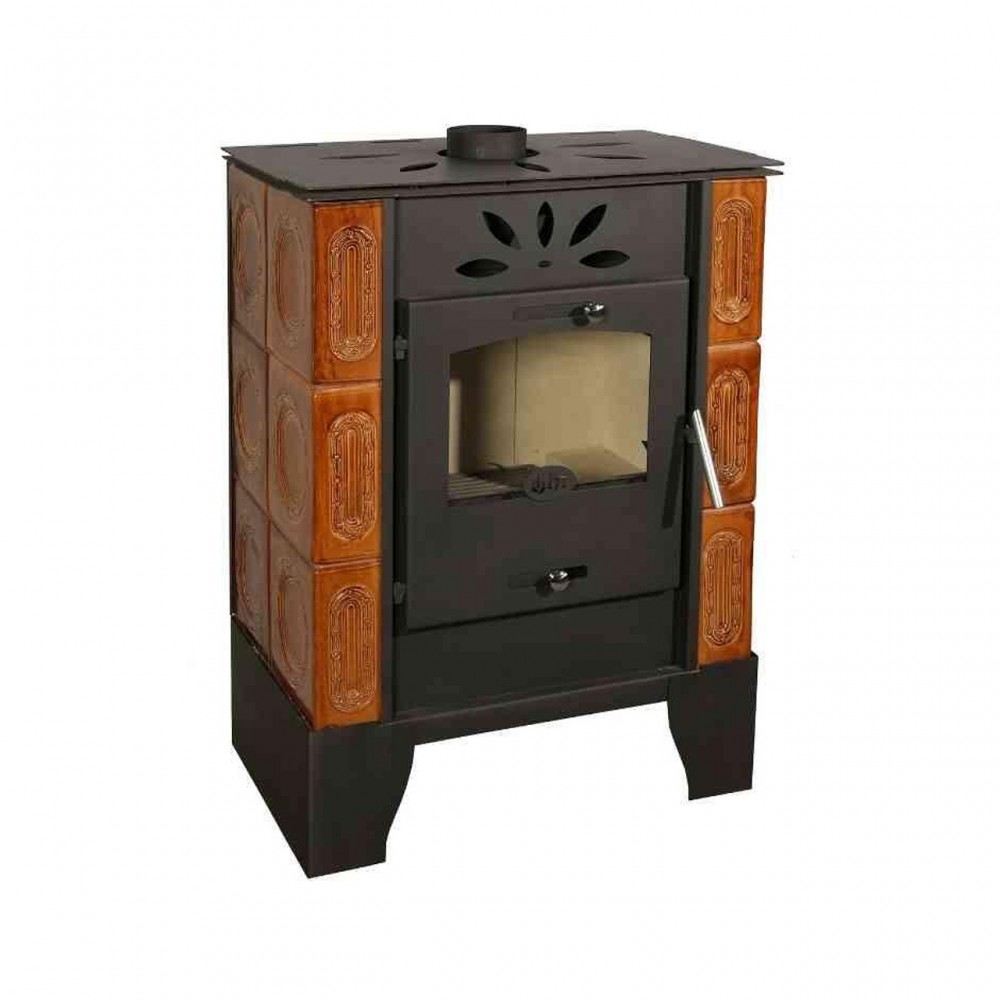 Kachle / Piecka na drevo Horvat Thetford TK9-3, Hnedá, 9 kW | Kachle na drevo / Piecky na drevo | Krbové kachle |