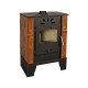Kachle / Piecka na drevo Horvat Thetford TK9-3, Hnedá, 9 kW | Kachle na drevo / Piecky na drevo | Krbové kachle |