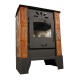 Kachle / Piecka na drevo Horvat Thetford TK9-3, Hnedá, 9 kW | Kachle na drevo / Piecky na drevo | Krbové kachle |