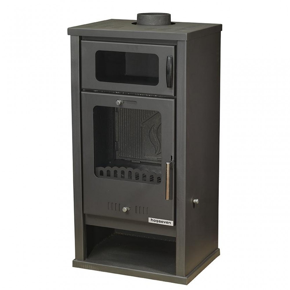 Kachle / Piecka na drevo s rúrou Balkan Energy Troy, 7.8kW | Kachle na drevo / Piecky na drevo | Krbové kachle |