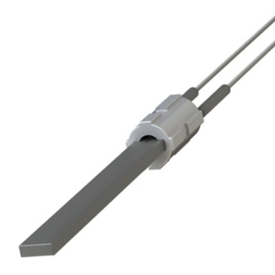 Zapaľovač / rezistor s čiernym kremenným kryštálom pre peletové kachle Eco Spar, BURNiT, Palazzetti, Ravelli, MCZ, celková dĺžka 122mm, 300W - Zapaľovače / rezistory pre peletové kachle