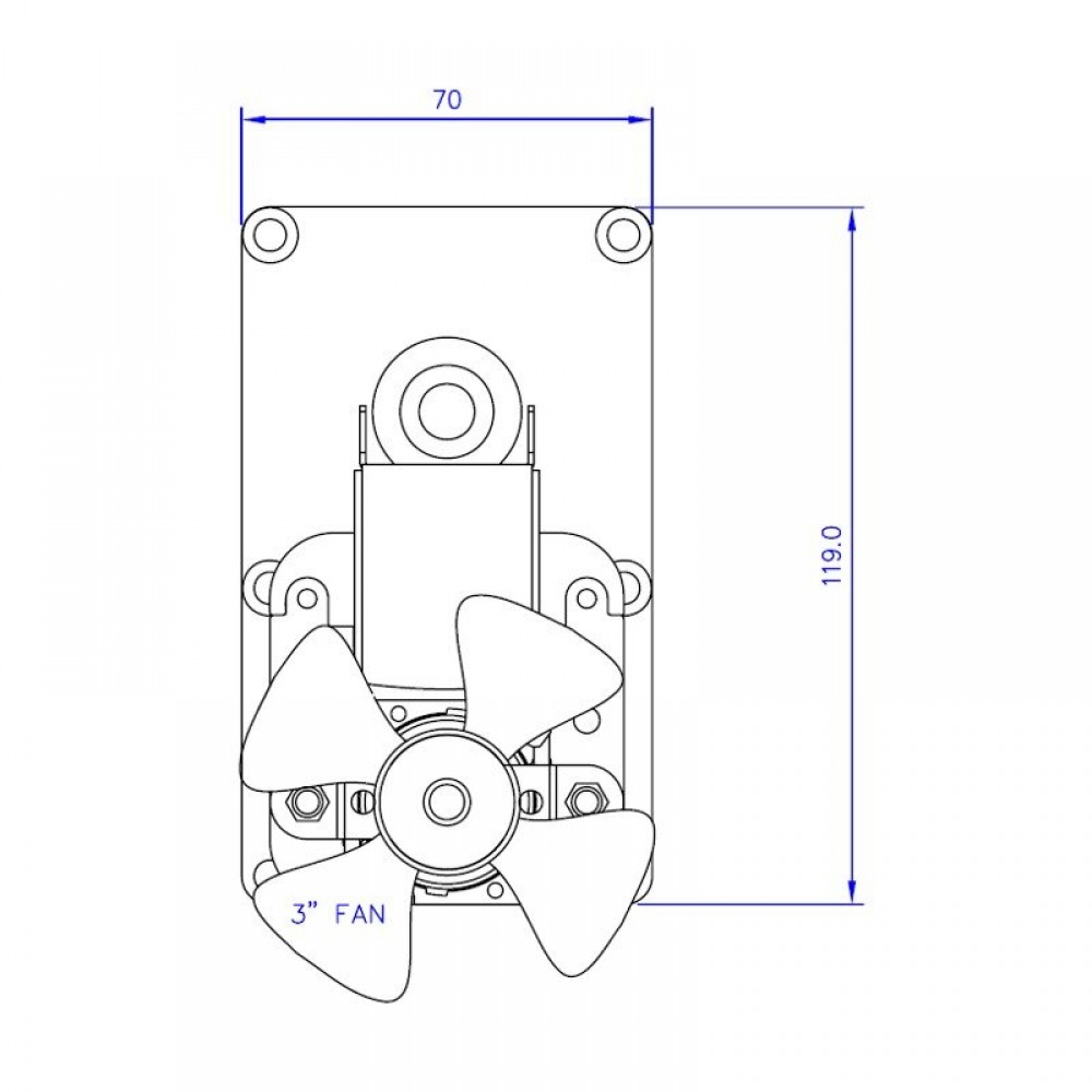 Prevodový motor Mellor FB1146, 5,3 ot./min pre peletové kachle Ecoteck, Lincar, Moretti Design, Ravelli, Thermorossi, Ungaro a iné | Prevodové motory | Diely pre peletové kachle |