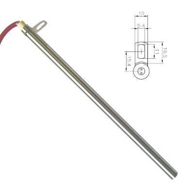 Zapaľovač / rezistor pre peletové kachle Edilkamin a iné, celková dĺžka 280mm, 470W - Zapaľovače / rezistory pre peletové kachle