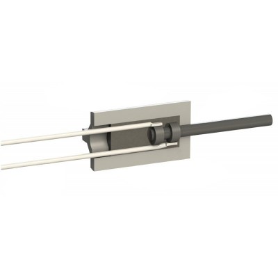 Nízkonapäťové Zapaľovač / rezistor pre peletové kachle Eco Spar, BURNiT, celková dĺžka 65mm, 95W až 24V - Zapaľovače / rezistory pre peletové kachle