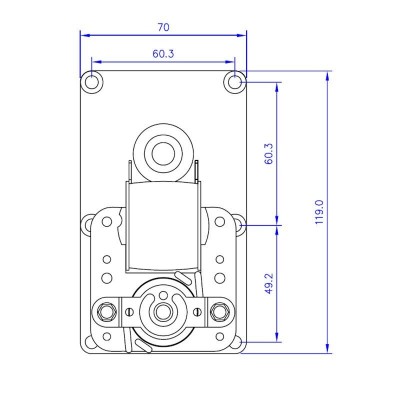 Prevodový motor Mellor FB1171, 1.5RPM pre peletové kachle Eco Spar, Arce, Cadel, Caminetti Montegrappa, Edilkamin, Italiana Camini, Palladio a iné - Prevodové motory pre peletové kachle