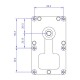 Prevodový motor Mellor FB1255, 4RPM pre peletové kachle Eco Spar a iné | Prevodové motory | Diely pre peletové kachle |