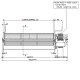 Tangenciálny ventilátor pre peletové kachle Edilkamin a iné s Ø80 mm, prietok 485 m³/h | Ventilátory a dúchadlá | Diely pre peletové kachle |