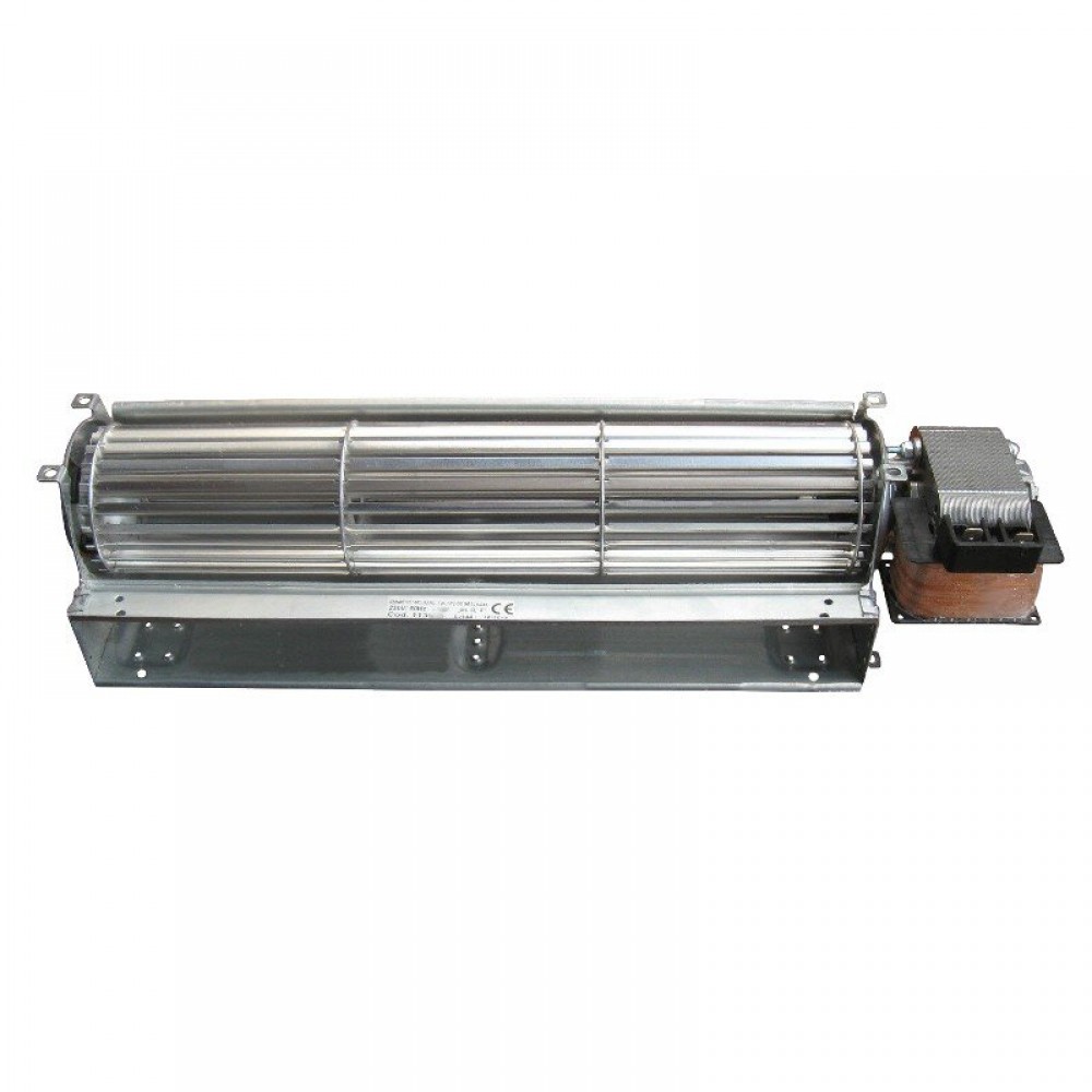 Tangenciálny ventilátor Fergas pre peletové kachle Anselmo Cola, Cadel, Ferroli, La Nordica a iné s Ø60 mm, prietok 180 m³/h | Ventilátory a dúchadlá | Diely pre peletové kachle |