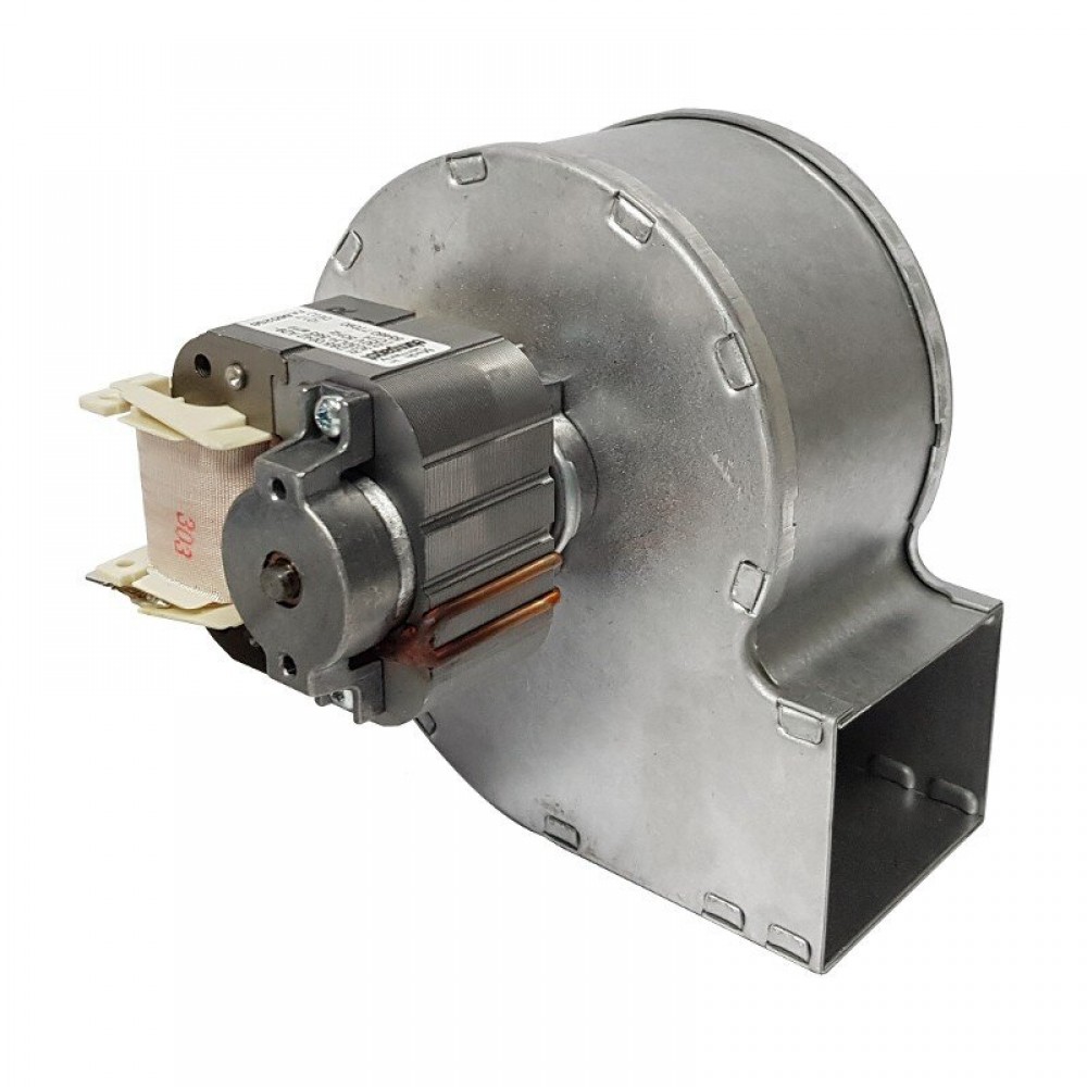 Radiálny ventilátor EBM pre peletové kachle Eva Calor, Prisma, prietok 95 m³/h | Ventilátory a dúchadlá pre peletové kachle | Diely pre peletové kachle |