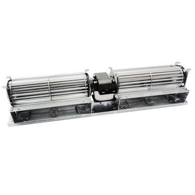 Dvojitý priečny ventilátor pre peletové kachle Cadel, Ravelli, Edilkamin, s Ø60 mm, prietok 168 m³/h - Diely pre peletové kachle