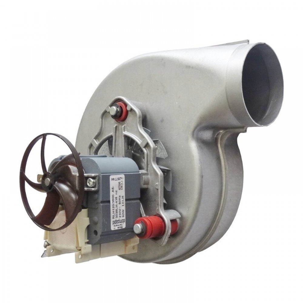 Odsávač dymu EBM pre peletové kachle Palladio, maximálny prietok vzduchu 170 m³/h | Ventilátory a dúchadlá | Diely pre peletové kachle |