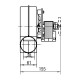 Odsávač dymu EBM pre peletové kachle Palladio, maximálny prietok vzduchu 170 m³/h | Ventilátory a dúchadlá | Diely pre peletové kachle |