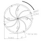 Odsávač dymu Fandis 130/155 m³/h pre peletové kachle Clam, Deville, Ecoteck, Edilkamin, Karmek One, Ravelli, Puros, Palazzetti a iné | Ventilátory a dúchadlá | Diely pre peletové kachle |