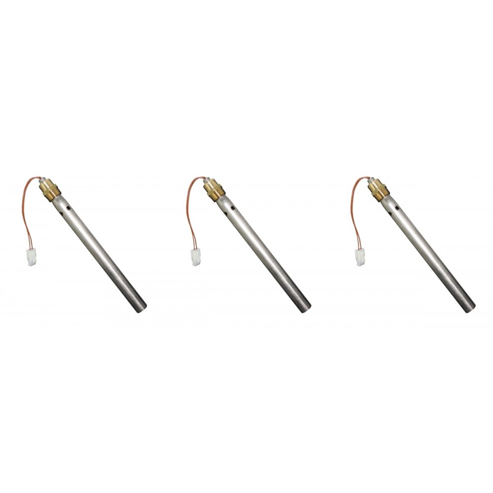 Zapaľovač / rezistor pre horáky na pelety Ferroli a iné, celková dĺžka 190mm, 350W - x3 | Zapaľovače / rezistory pre horáky na pelety | Časti horáka na pelety |