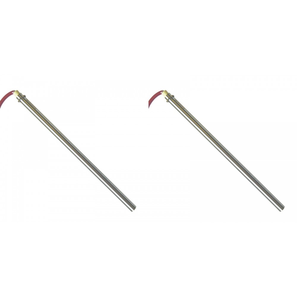 Zapaľovač / rezistor pre peletové kachle Edilkamin a iné, celková dĺžka 280mm, 470W - x2 | Zapaľovače / rezistory pre peletové kachle | Diely pre peletové kachle |
